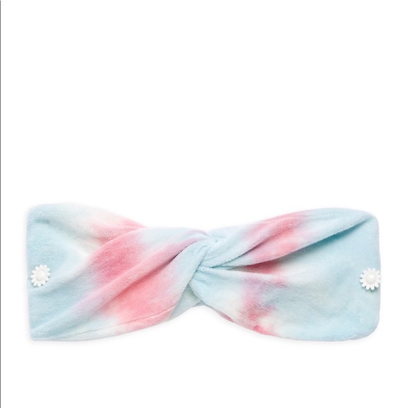 LoveShackFancy Accessories - Tie-Dye Headband in Pink and Blue